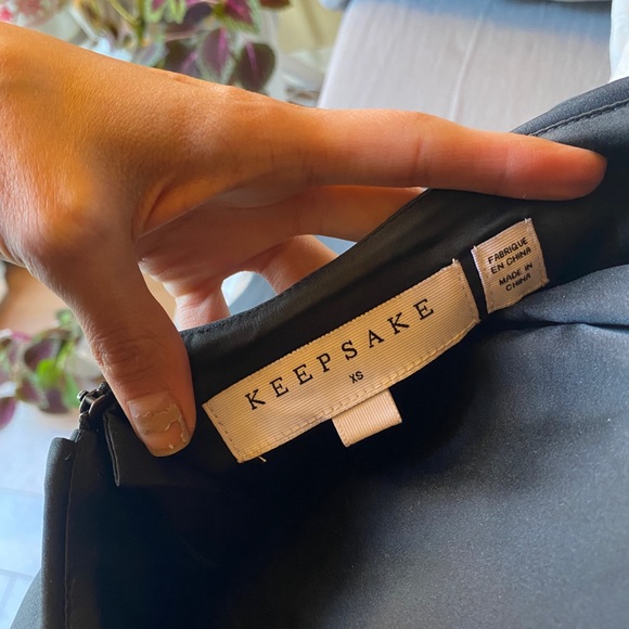 Keepsake black backless dress XS - Picture 6 of 6